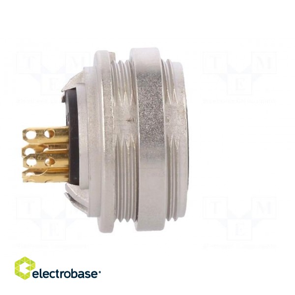 Connector: M16 | socket | female | soldering | PIN: 5 | 5A | 60V | IP40 фото 7