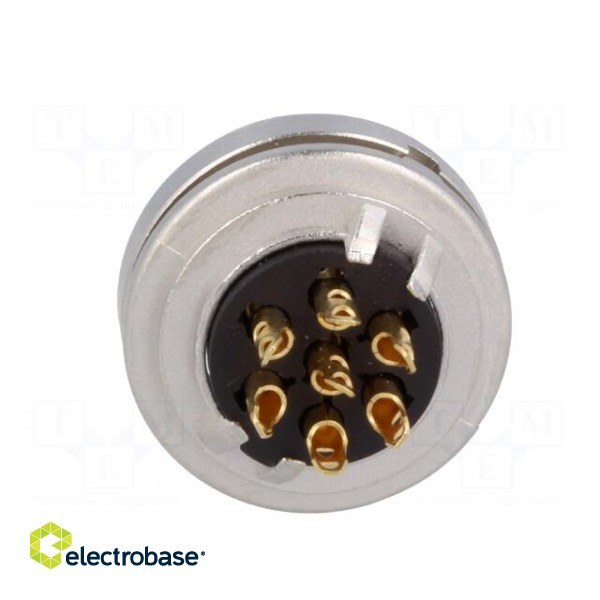 Connector: M16 | socket | female | soldering | PIN: 7 | 5A | 250V | IP40 фото 5