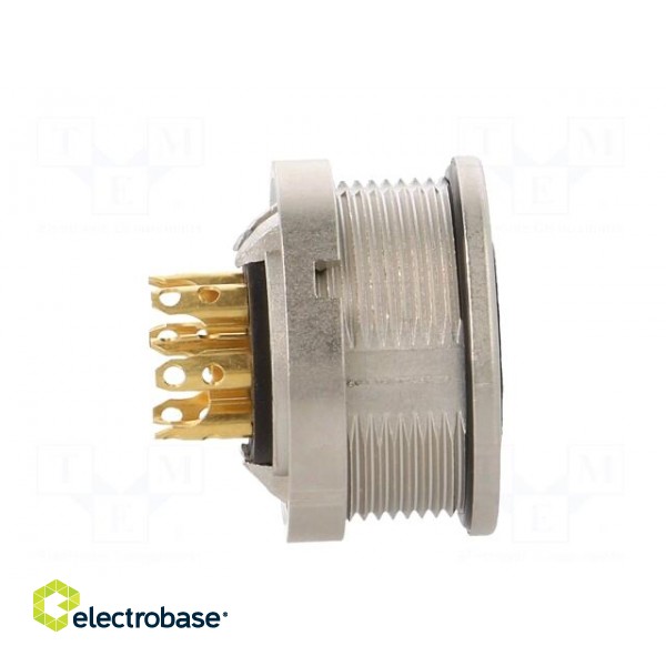 Connector: M16 | socket | female | soldering | PIN: 7 | 5A | 250V | IP68 paveikslėlis 7