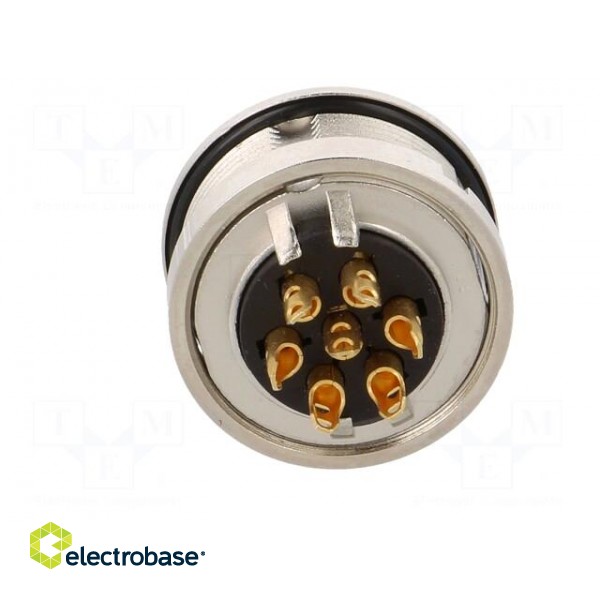 Connector: M16 | socket | female | soldering | PIN: 7 | 5A | 250V | IP68 image 5