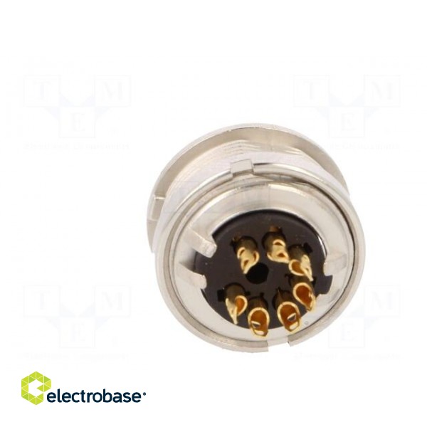 Connector: M16 | socket | female | soldering | PIN: 7 | 5A | 60V | IP40 paveikslėlis 5