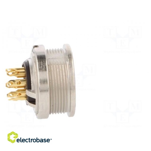 Connector: M16 | socket | female | soldering | PIN: 7 | 5A | 60V | IP40 фото 7