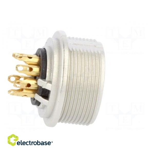 Connector: M16 | socket | female | soldering | PIN: 7 | 5A | 60V | IP40 paveikslėlis 7