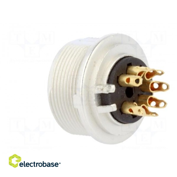 Connector: M16 | socket | female | soldering | PIN: 7 | 5A | 60V | IP40 image 4