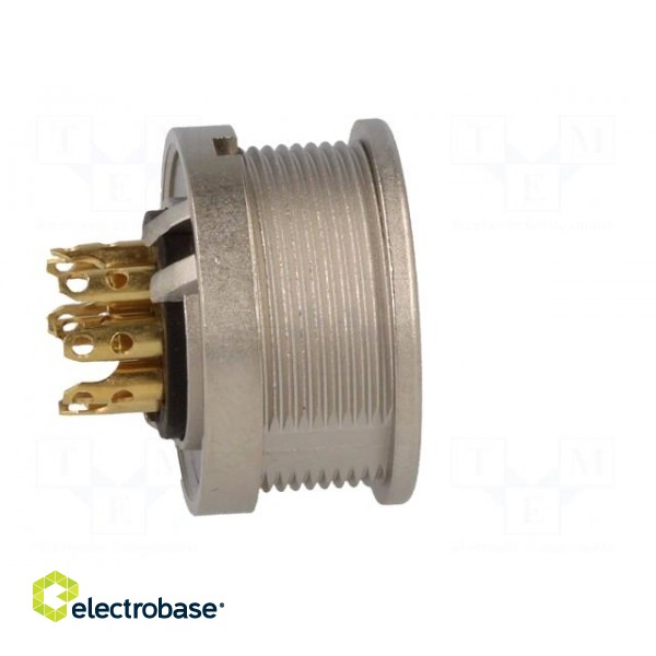Connector: M16 | socket | female | soldering | PIN: 8 | 5A | 60V | IP40 image 7