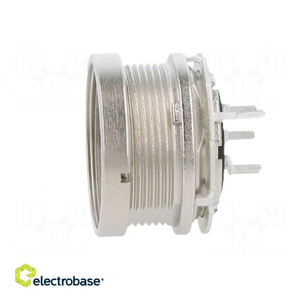 Connector: M16 | socket | female | THT | PIN: 4 | 6A | 150V | straight | IP40 фото 3