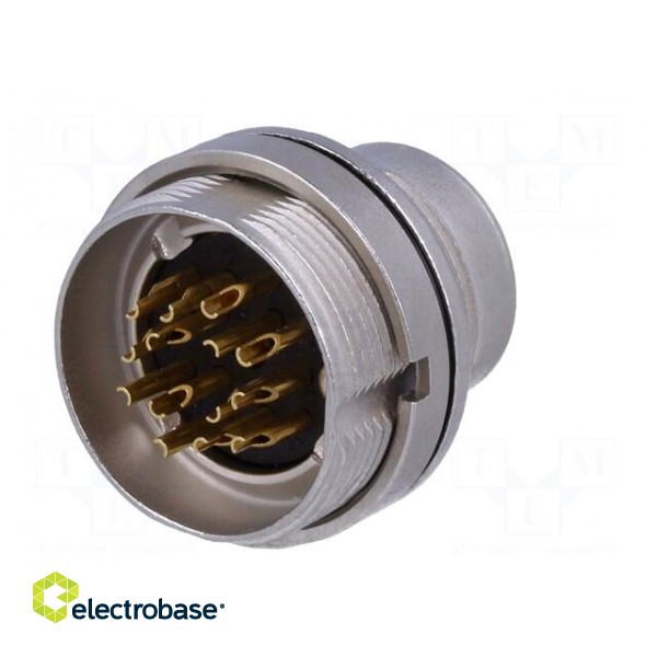 Connector: M16 | socket | male | soldering | PIN: 14 | 3A | 60V | IP68 image 6