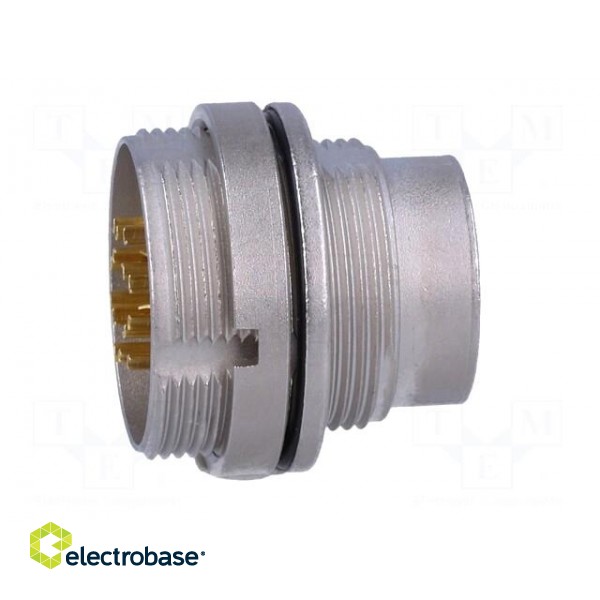 Connector: M16 | socket | male | soldering | PIN: 14 | 3A | 60V | IP68 image 7