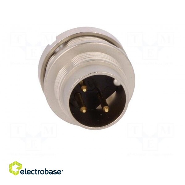 Connector: M16 | socket | male | soldering | PIN: 3 | 5A | 250V | IP40 фото 9