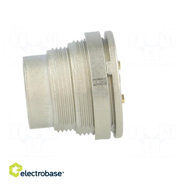Connector: M16 | socket | male | soldering | PIN: 4 | 5A | 250V | IP40 image 3