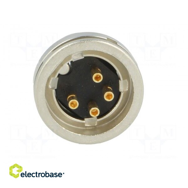 Connector: M16 | socket | male | soldering | PIN: 4 | 5A | 250V | IP40 фото 5