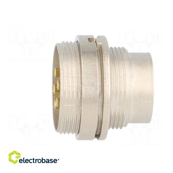 Connector: M16 | socket | male | soldering | PIN: 5 | 5A | 250V | IP40 image 7