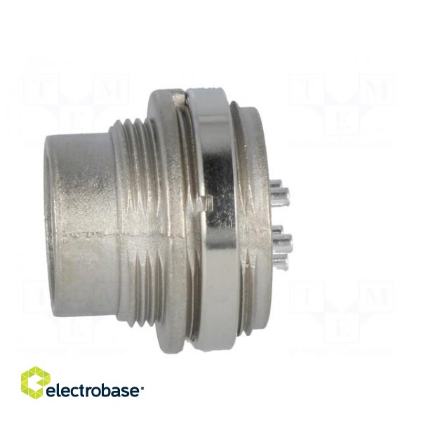 Connector: M16 | socket | male | soldering | PIN: 5 | 5A | 300V | IP40 фото 3