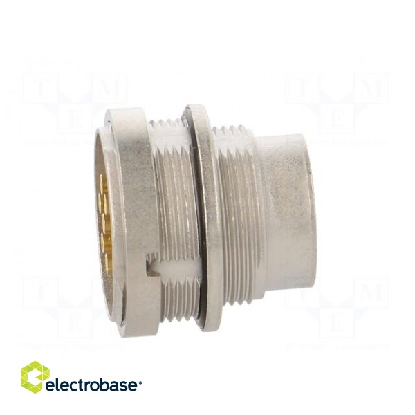 Connector: M16 | socket | male | soldering | PIN: 6 | 5A | 250V | IP68 image 7