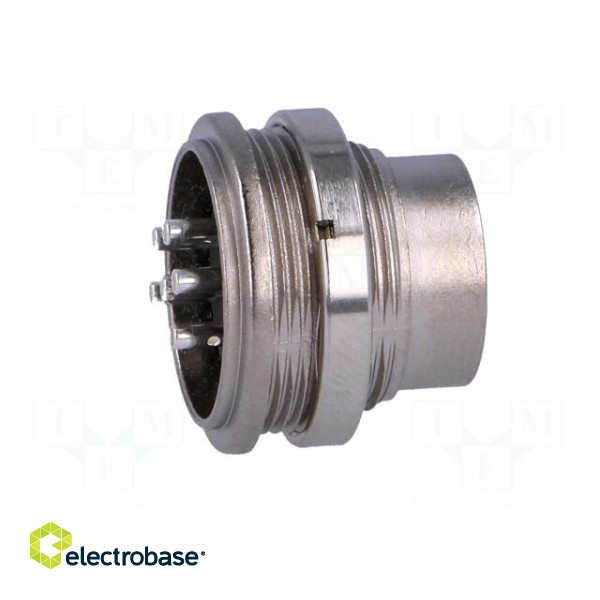 Connector: M16 | socket | male | soldering | PIN: 6 | 5A | 300V | IP40 image 7