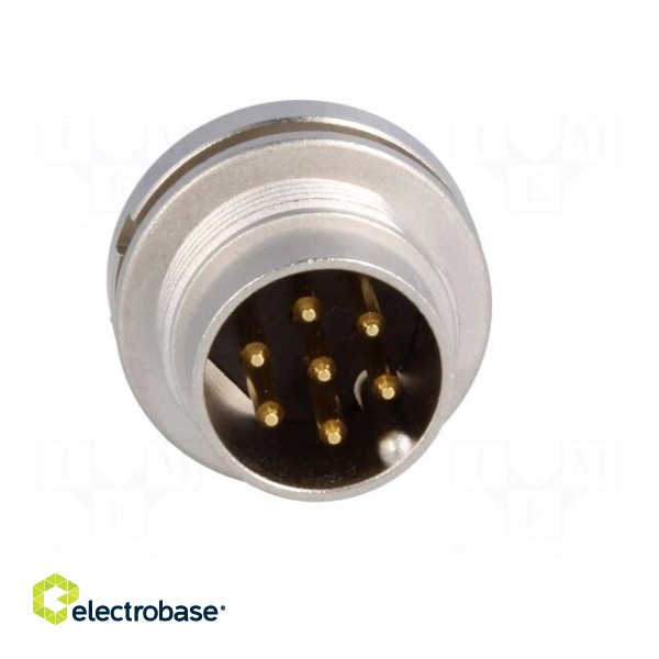 Connector: M16 | socket | male | soldering | PIN: 7 | 5A | 250V | IP40 image 9