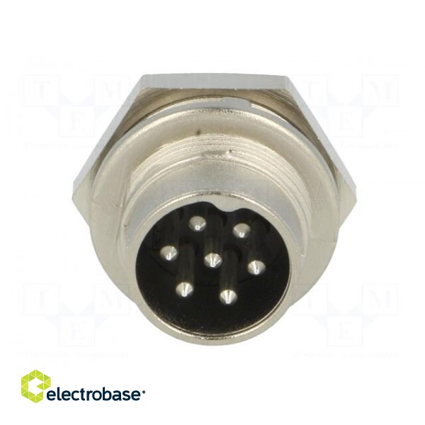 Connector: M16 | socket | male | soldering | PIN: 7 | 5A | 300V | IP40 image 9