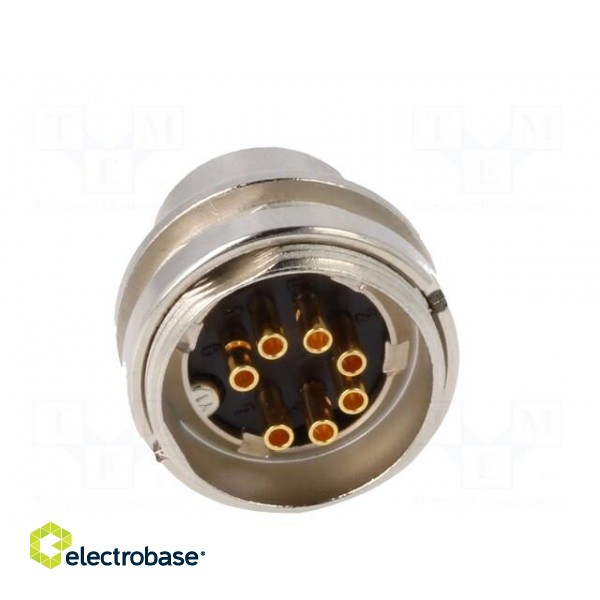 Connector: M16 | socket | male | soldering | PIN: 7 | 5A | 60V | IP40 image 5