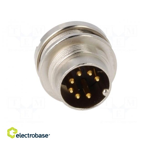 Connector: M16 | socket | male | soldering | PIN: 7 | 5A | 60V | IP40 image 9