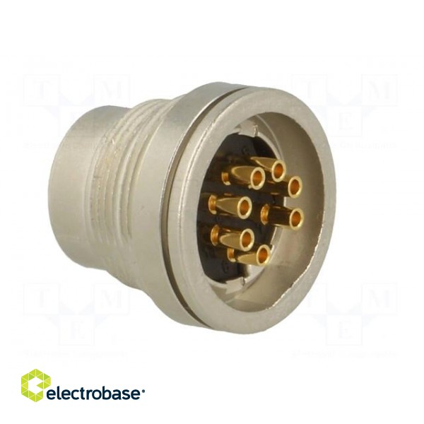 Connector: M16 | socket | male | soldering | PIN: 7 | 5A | 60V | IP40 фото 4