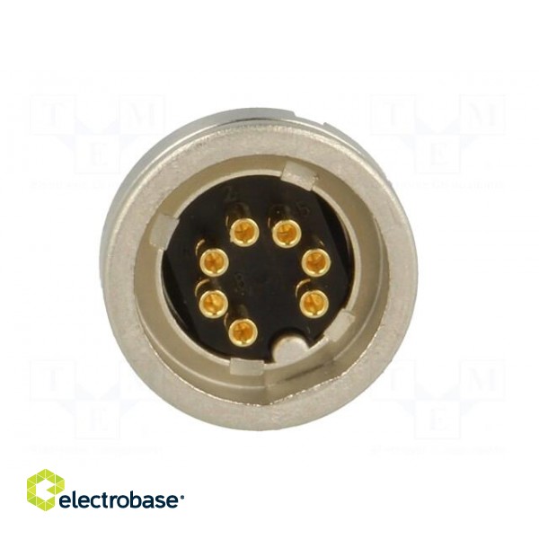 Connector: M16 | socket | male | soldering | PIN: 7 | 5A | 60V | IP40 paveikslėlis 5