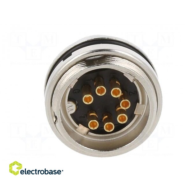 Connector: M16 | socket | male | soldering | PIN: 7 | 5A | 60V | IP68 image 5