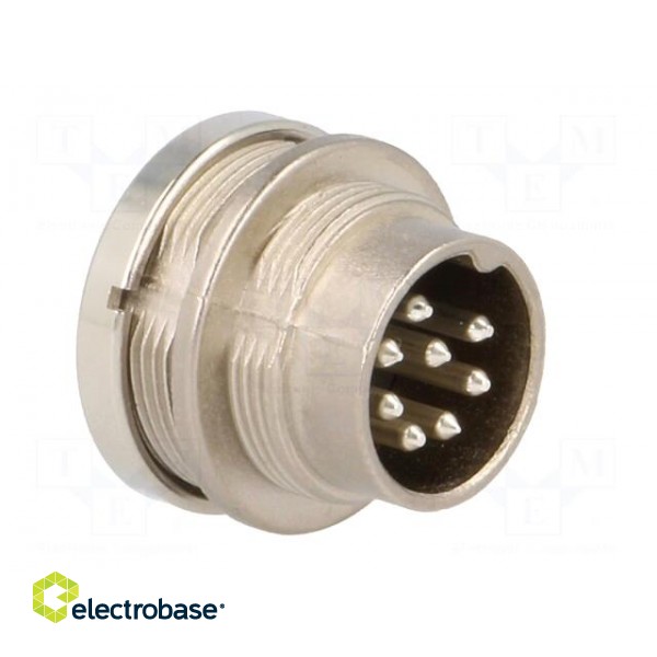 Connector: M16 | socket | male | soldering | PIN: 8 | 5A | 100V | IP65,IP67 image 8