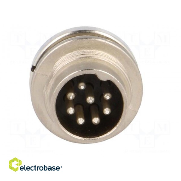 Connector: M16 | socket | male | soldering | PIN: 8 | 5A | 100V | IP65,IP67 image 9