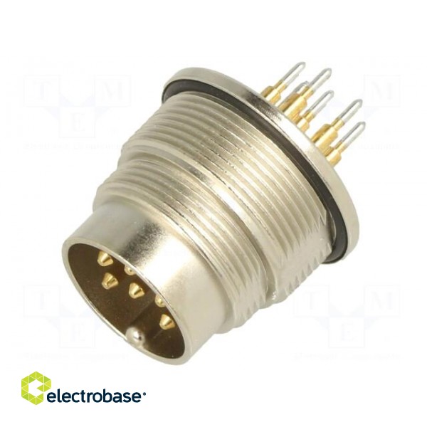 Connector: M16 | socket | male | THT | PIN: 6 | 5A | 300V | IP68
