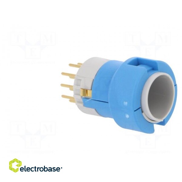 Connector: M23 | contact insert | PIN: 12 | male | soldering | for cable image 4