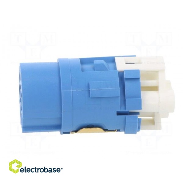 Connector: M23 | contact insert | PIN: 8(4+4) | female | for cable image 3