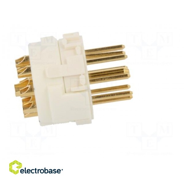 Connector: M23 | contact insert | PIN: 9(1+8) | male | soldering | 200V image 7