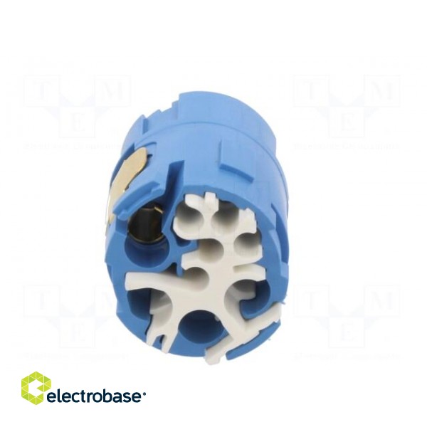 Connector: M23 | contact insert | PIN: 9(4+5) | female | crimped paveikslėlis 5