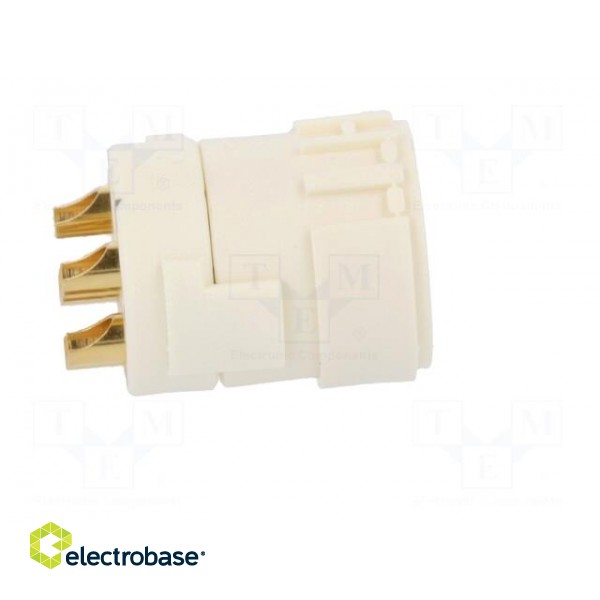 Connector: M23 | contact insert | PIN: 6 | female | soldering | 300V | 20A image 7