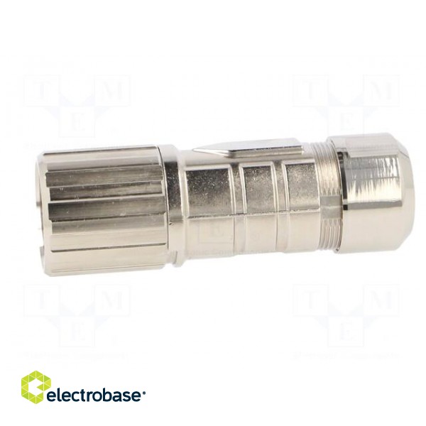 Connector: M23 | contact insert | PIN: 8 | soldering,crimped | 630V image 3