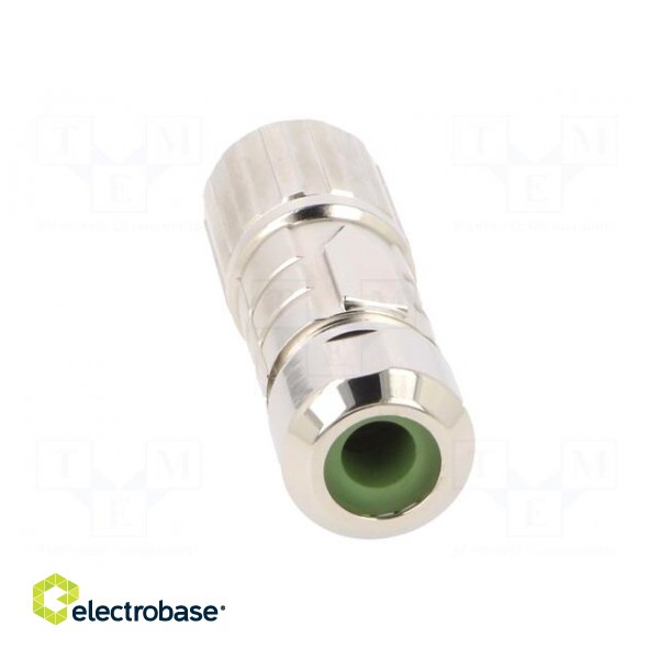 Connector: M23 | contact insert | PIN: 8 | soldering,crimped | 630V image 5