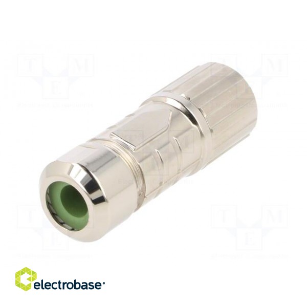 Connector: M23 | contact insert | PIN: 8 | soldering,crimped | 630V image 6