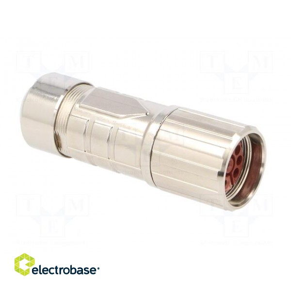 Connector: M23 | contact insert | PIN: 8 | soldering,crimped | 630V image 8
