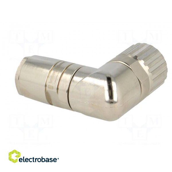 Connector: M23 | plug | PIN: 12 | female | soldering | for cable | 7.5A фото 6