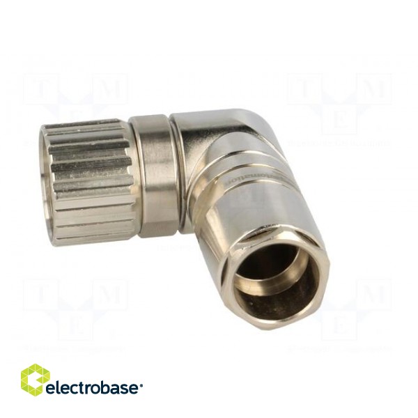 Connector: M23 | plug | PIN: 12 | female | soldering | for cable | 7.5A paveikslėlis 3