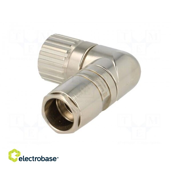 Connector: M23 | plug | PIN: 12 | female | soldering | for cable | 7.5A фото 4