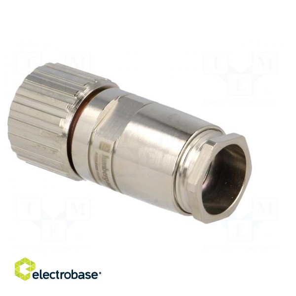 Connector: M23 | plug | PIN: 12 | female | soldering | for cable | 7.5A фото 4