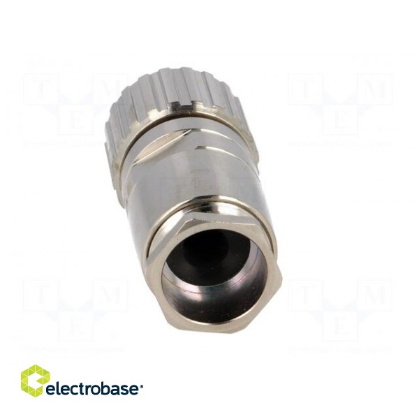 Connector: M23 | plug | PIN: 12 | female | soldering | for cable | 7.5A фото 5