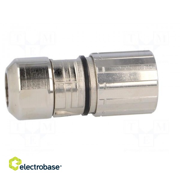 Connector: M23 | plug | PIN: 12 | female | soldering | for cable | 7A | IP68 фото 7