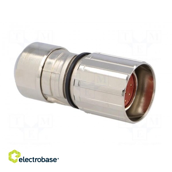 Connector: M23 | plug | PIN: 12 | female | soldering | for cable | 7A | IP68 paveikslėlis 8