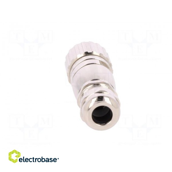 Connector: M23 | plug | PIN: 12 | female | soldering | for cable | 8A | IP67 фото 5