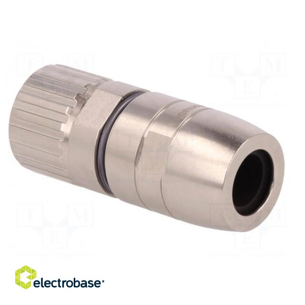 Connector: M23 | plug | PIN: 12 | male | screw terminal | for cable | IP67 фото 4