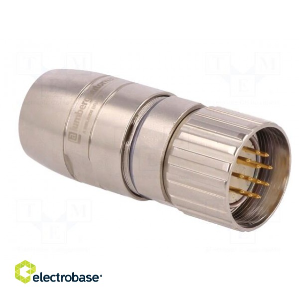 Connector: M23 | plug | PIN: 12 | male | screw terminal | for cable | IP67 image 8