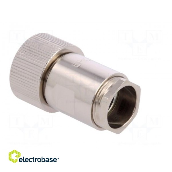 Connector: M23 | plug | PIN: 21 | female | soldering | for cable | 7.5A image 4