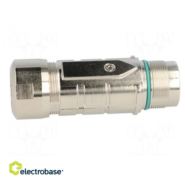 Connector: M23 | plug | PIN: 6 | male | crimped | for cable | straight | 25A image 7